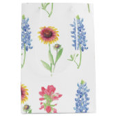 Texas Wildflower Pattern Medium Cadeauzakje (Voorkant)