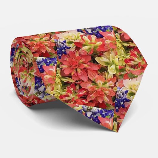 Texas Wildflower Stropdas (Opgerold)