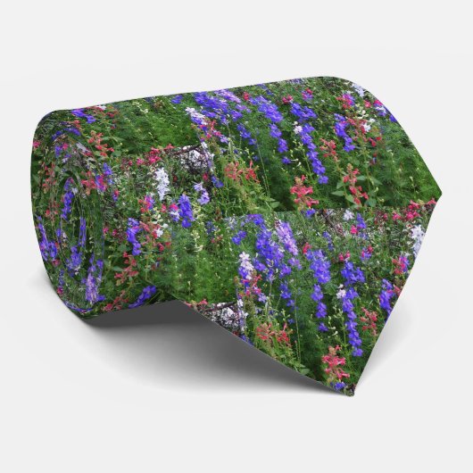 Texas Wildflower Stropdas (Opgerold)