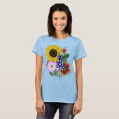 Texas Wildflower T-shirt (Voorkant volledig)