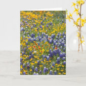 Texas Wildflowers door Cynthia Wenslow Kaart (Gele Bloem)