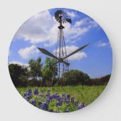 Texas Windmill Clock Grote Klok (Voorkant)