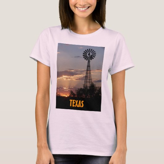 Texas Windmill T-shirt (Voorkant)