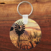 Texas windmolenzonsonderstel sleutelhanger (Voorkant)
