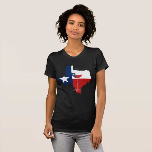 Texas Wine Shirt (Voorkant volledig)