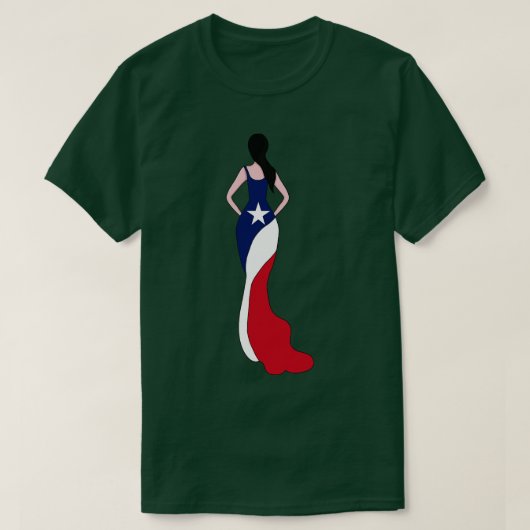 Texas Woman T-shirt (Design voorkant)