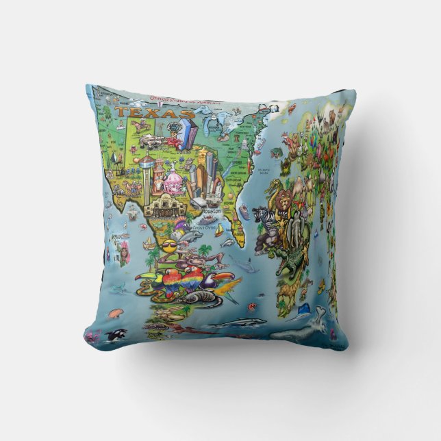 Texas World Sierkussen (Voorkant)