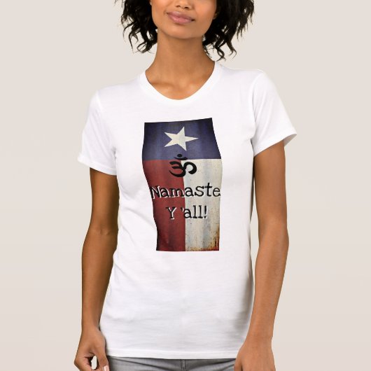 Texas Yoga T-shirt (Voorkant)