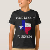 Texas zal waarschijnlijk Funny State Pride Super a T-shirt (Voorkant)