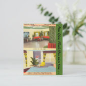 Texas, Zee Wall Hotel, Galveston Briefkaart (Staand voorkant)