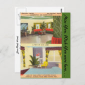 Texas, Zee Wall Hotel, Galveston Briefkaart (Voorkant / Achterkant)