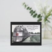 Texas Zephyr Train  Briefkaart (Staand voorkant)