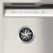 TEXAS ZILVEREN STER MAGNEET (Insitu (Vaatwasser))