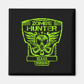 Texas Zombie Hunter Magneet (Voorkant)