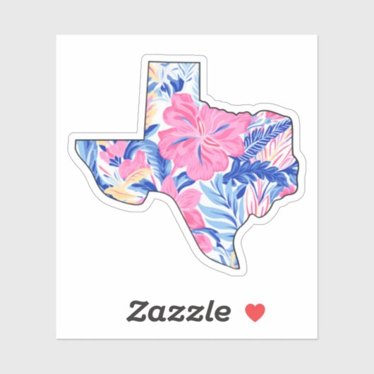 Texas - Zomer Sticker - Lilly Inspired (Vel)