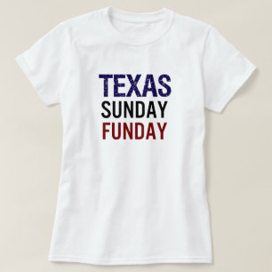 Texas Zondag Pret T-shirt