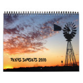 Texas Zonsondergangen Agenda 2010 Kalender (Hoes)