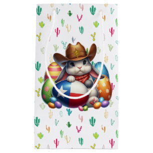 Texas / zuidwestelijke paashaas sheriff klein cadeauzakje