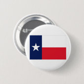 TexasFlag Ronde Button 5,7 Cm (Voorkant /achterkant)