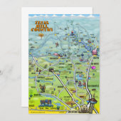 TexasHillCountry Uitnodiging (Voorkant / Achterkant)