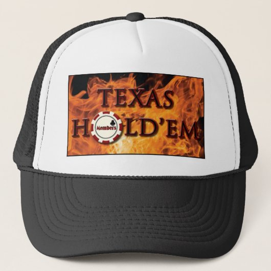 texasholdem trucker pet (Voorkant)