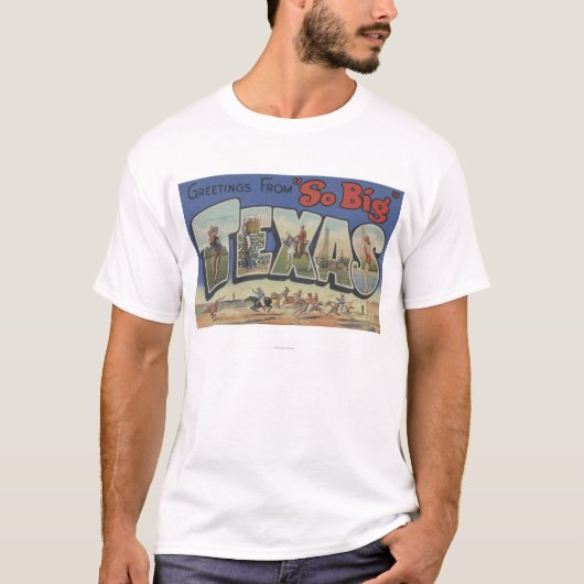 TexasLarge Letter-scènes 2 T-shirt (Voorkant)