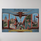 TexasLarge Letter Scenes 3 Poster (Voorkant)