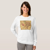 TexasPanoramic Map T-shirt (Voorkant volledig)