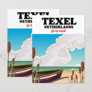 Texel Nederland reisposter