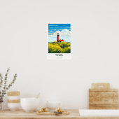 Texel Nederland Reisprint Poster (Keuken)