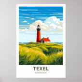 Texel Nederland Reisprint Poster (Voorkant)