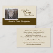 Texel Sheep visitekaartje (Voorkant / Achterkant)