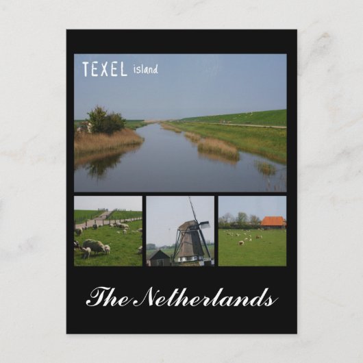 Texeleiland Briefkaart (Voorkant)