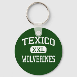 Texico - Wolverines - High - Texico New Mexico Sleutelhanger