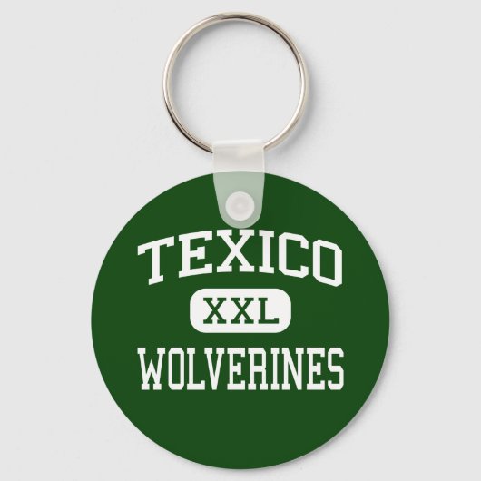 Texico - Wolverines - High - Texico New Mexico Sleutelhanger (Voorkant)