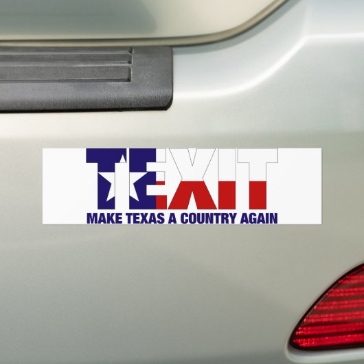 Texit Bumpersticker (Op auto)