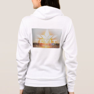 TeXit Coin Canvas Rits Hoodie