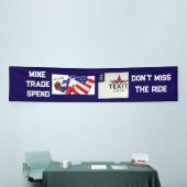 TeXit Coin Logo 2.5' x 12' Spandoek (Beurs)