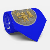 TeXit Coin Mannen Stropdas (Opgerold)