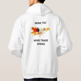 TeXit Coin OFFICIËLE LOGO HOODIE ROCKETSHIP