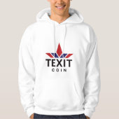 TeXit Coin OFFICIËLE LOGO HOODIE ROCKETSHIP (Voorkant)
