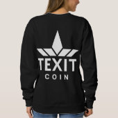 Texit Coin Officiële Merk Logo Trui (Achterkant)