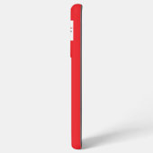 TeXit Coin Samsung Red QR Code met logo Galaxy Hoesje (Linkerkant)