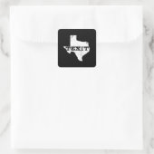 Texit - Nation of Texas - Texans for Secession Vierkante Sticker (Tas)