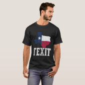 Texit Texas Secede Texan Pride Texan Pride Texit T-shirt (Voorkant volledig)