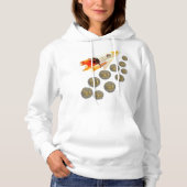 TexitCoin Officiële Logo Pullover Rits Wit (Voorkant)