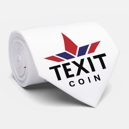 TexitCoin Officiële Logo Stropdas (Opgerold)