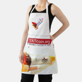TexitCoin Rocketship Apron Schort (Insitu)