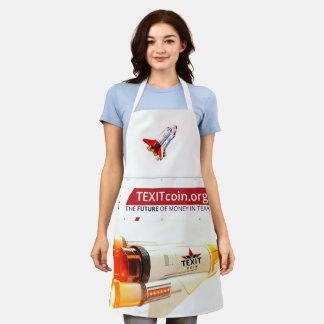 TexitCoin Rocketship Apron Schort