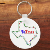 TeXmas lampjes Sleutelhanger (Voorkant)